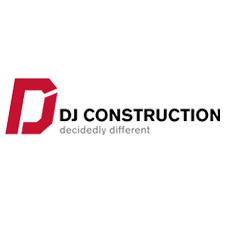 Dj construction logo
